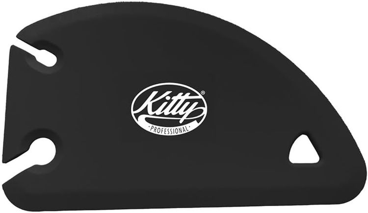 Kitty Professional Corne à pâtisserie Souple avec Fente de décollement et Noyau en Acier Inoxydable, Silicone sans BPA, pour Lisser, portionner et Nettoyer Le Plan de Travail (Rose)
